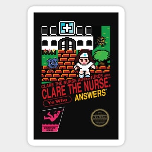 Clare the Nurse Adventures Magnet